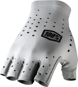 100% Sling Short Finger Gloves - Gray - 2XL 10021-00009