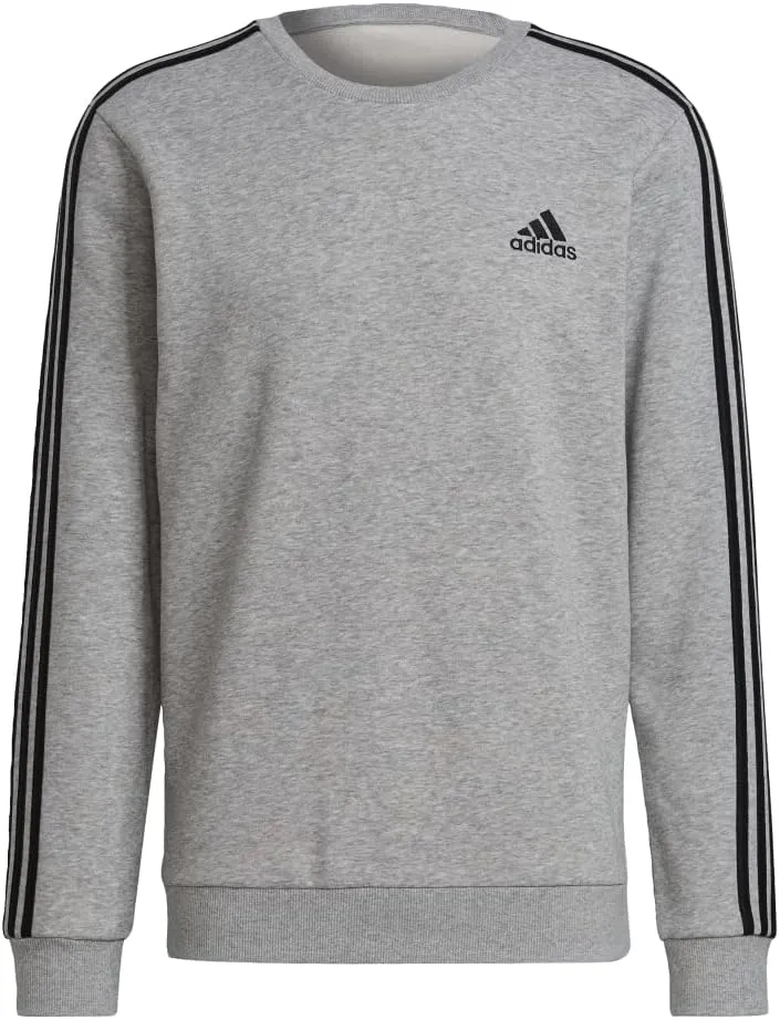 adidas Men's Essentials Fleece 3-Stripes Sweatshirt