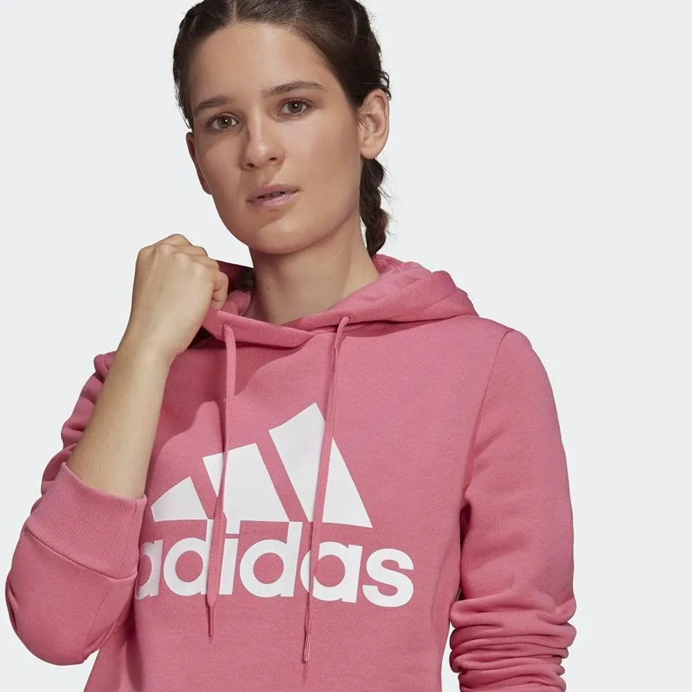 adidas Women's Loungewear Essentials Logo Fleece Hoodie
