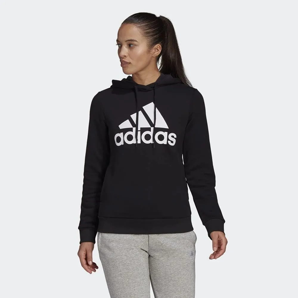 adidas Women's Loungewear Essentials Logo Fleece Hoodie
