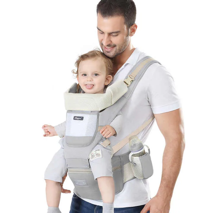Adjustable Baby Wrap Soft Newborn Sling-حزام حمل الأطفال