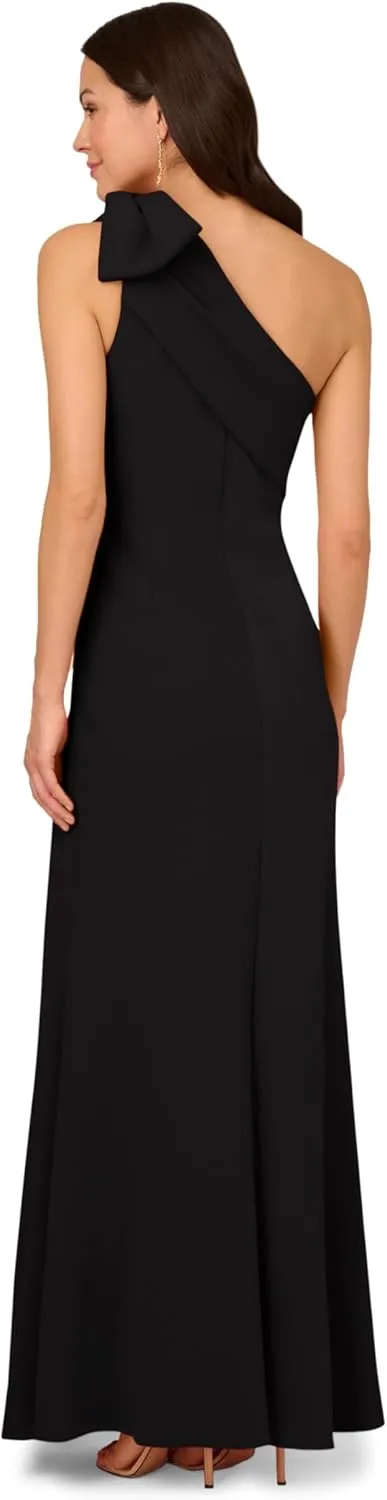 Adrianna Papell Women's Stretch Crepe Long Dress