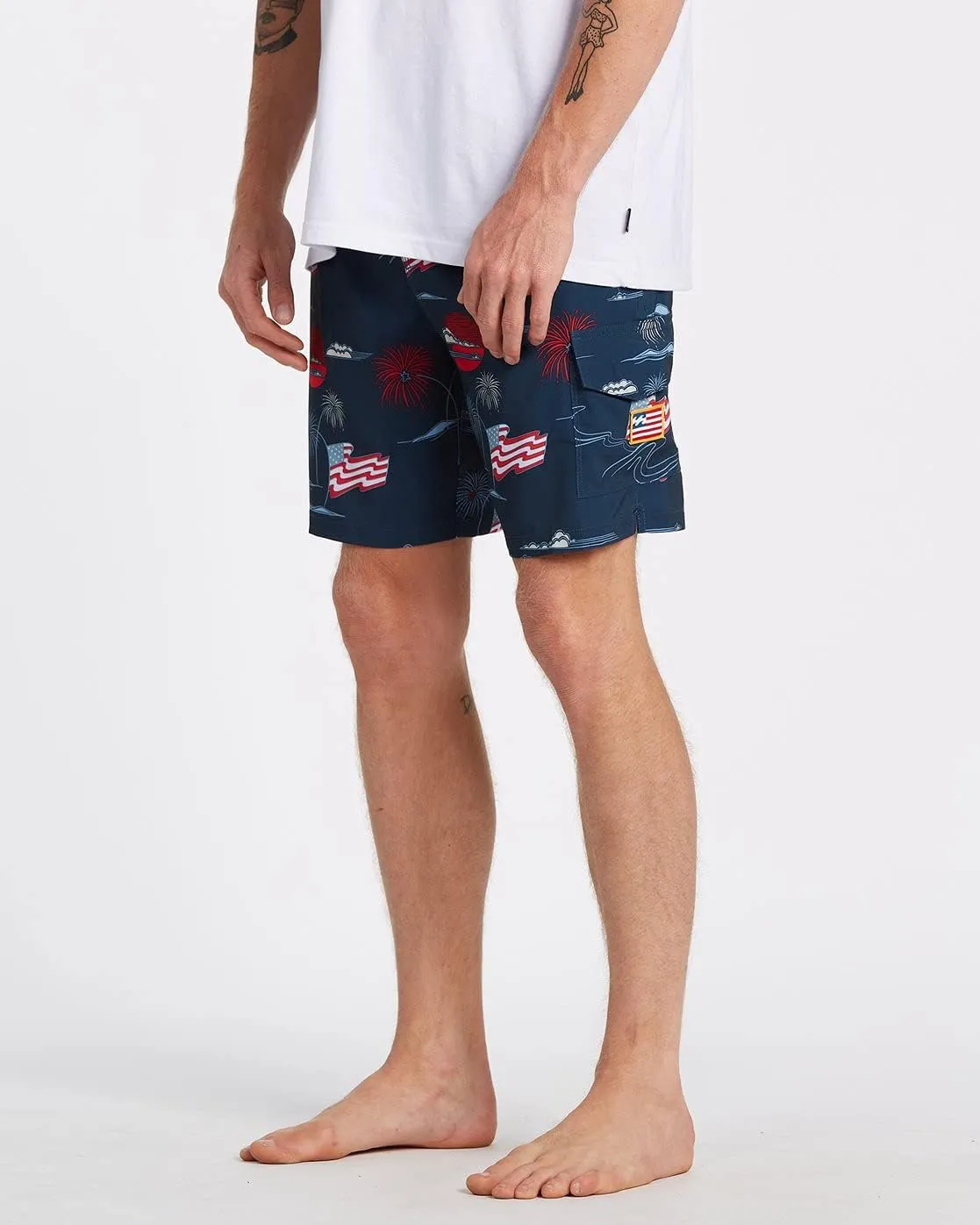 Billabong Sundays Layback Shorts - Blue