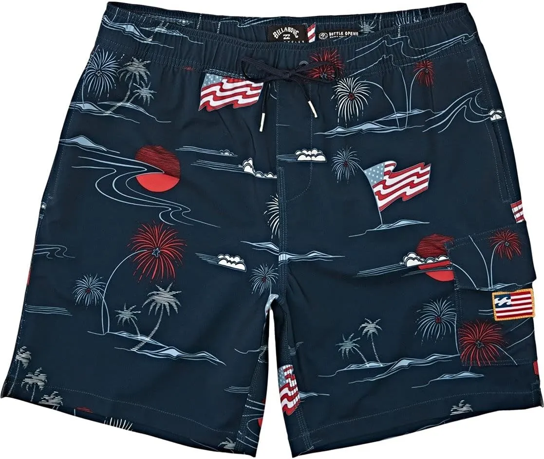 Billabong Sundays Layback Shorts - Blue