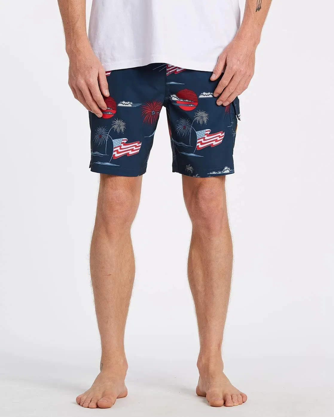 Billabong Sundays Layback Shorts - Blue