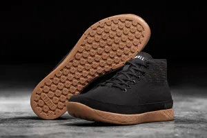 BLACK COFFEE CANVAS MID TRAINER (WOMEN'S)