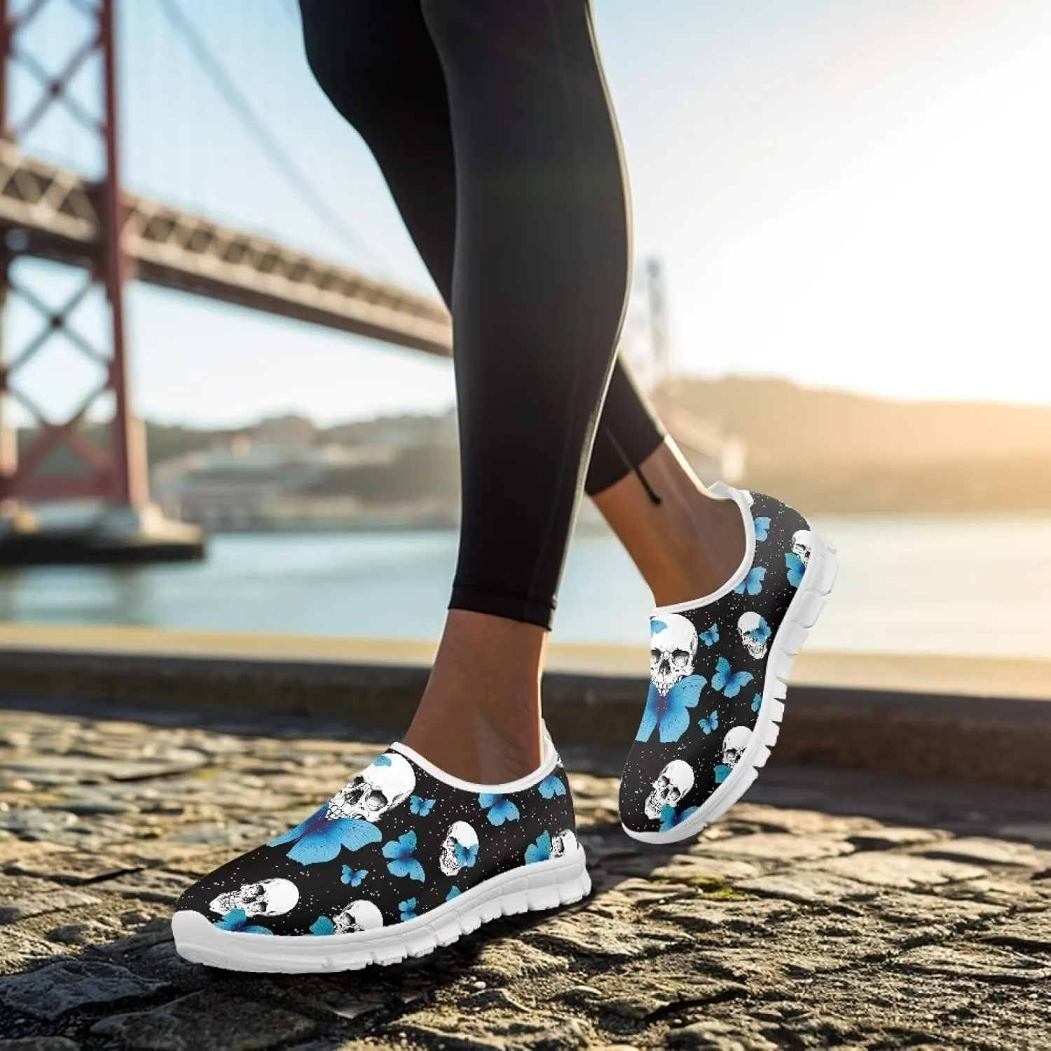 Canvas Sports Shoes for Women Low Top Casual Sneakers for Women Fashion Comfortable Walking ShoesWhite Sole