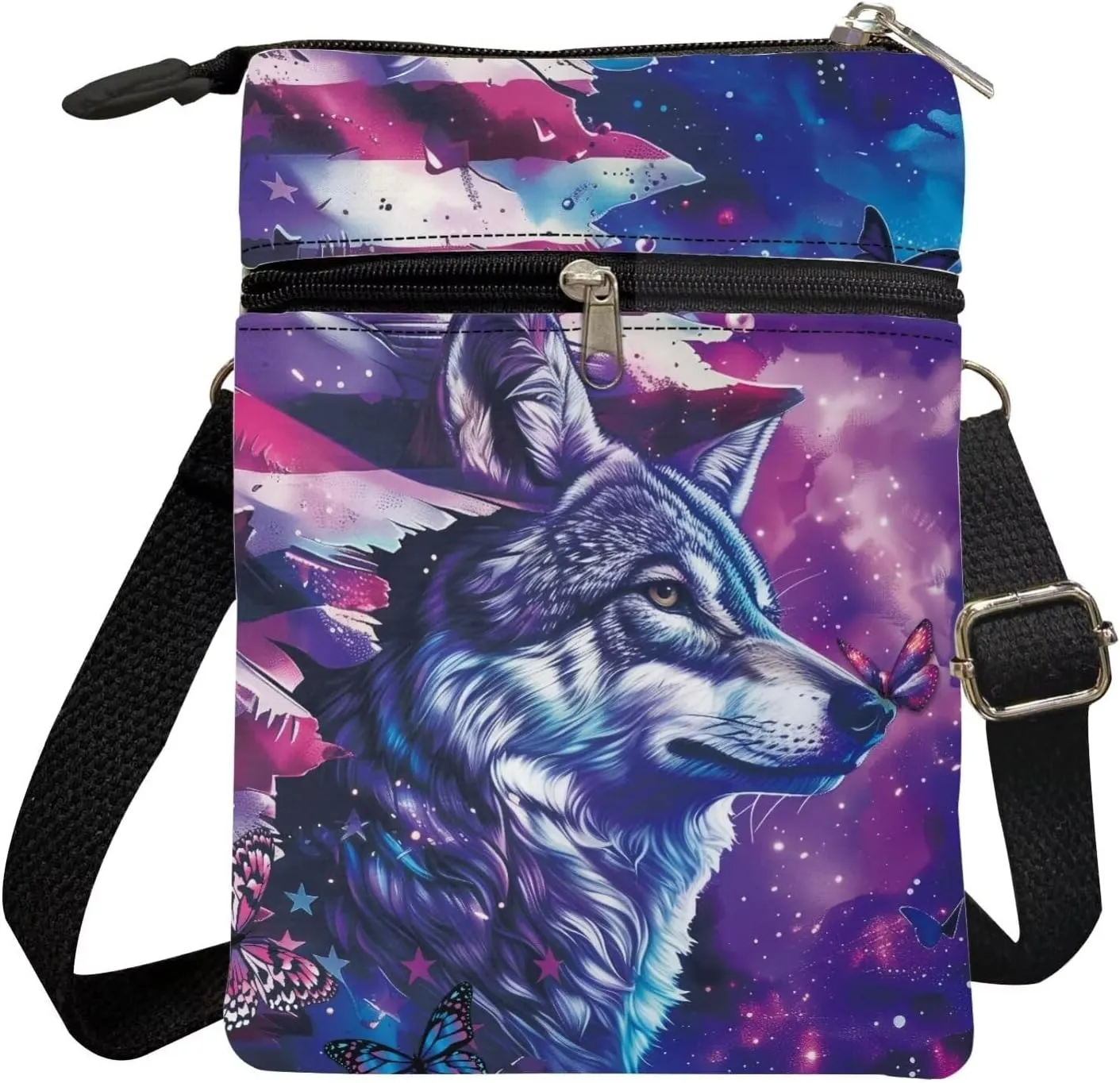 Crossbody Bags for Men Small Size with Adjustable Shoulder Strap Mens Fanny Pack Suitable for Walking Travelling