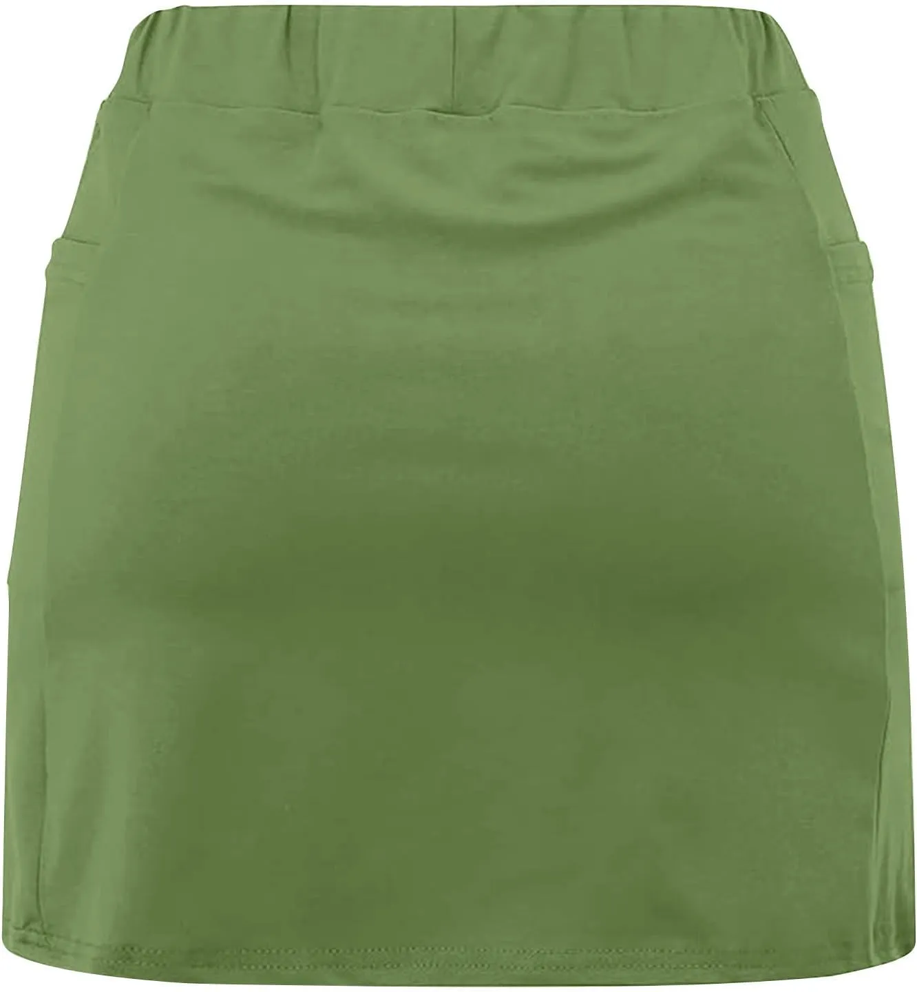 DDAPJ pyju Skorts for Women Plus Size Dressy Casual Athletic Golf Tennis Skirts 2025 Summer High Waist Skort Mini Skirt