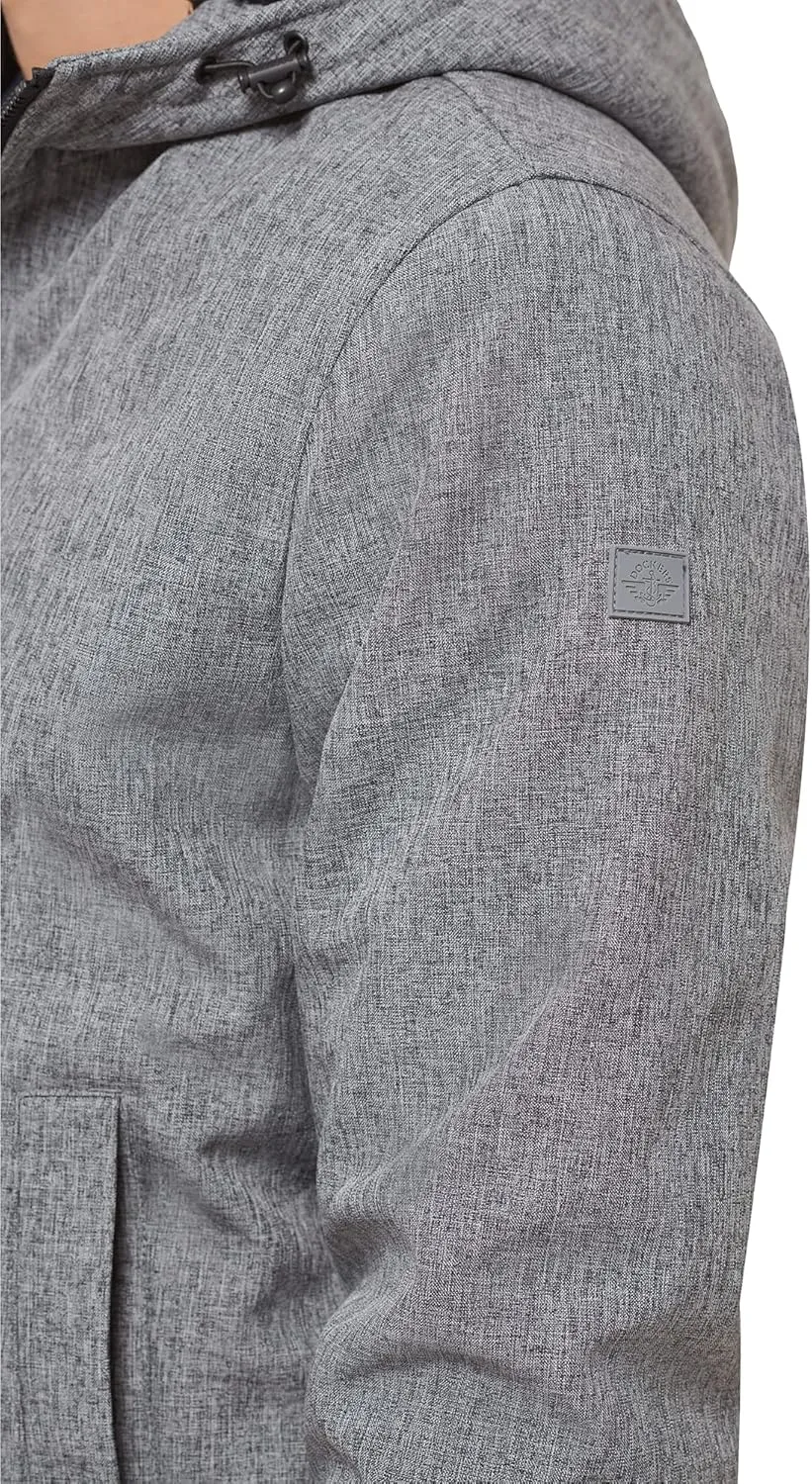 Dockers Men's Softshell Sherpa Lined Bomber Jacket