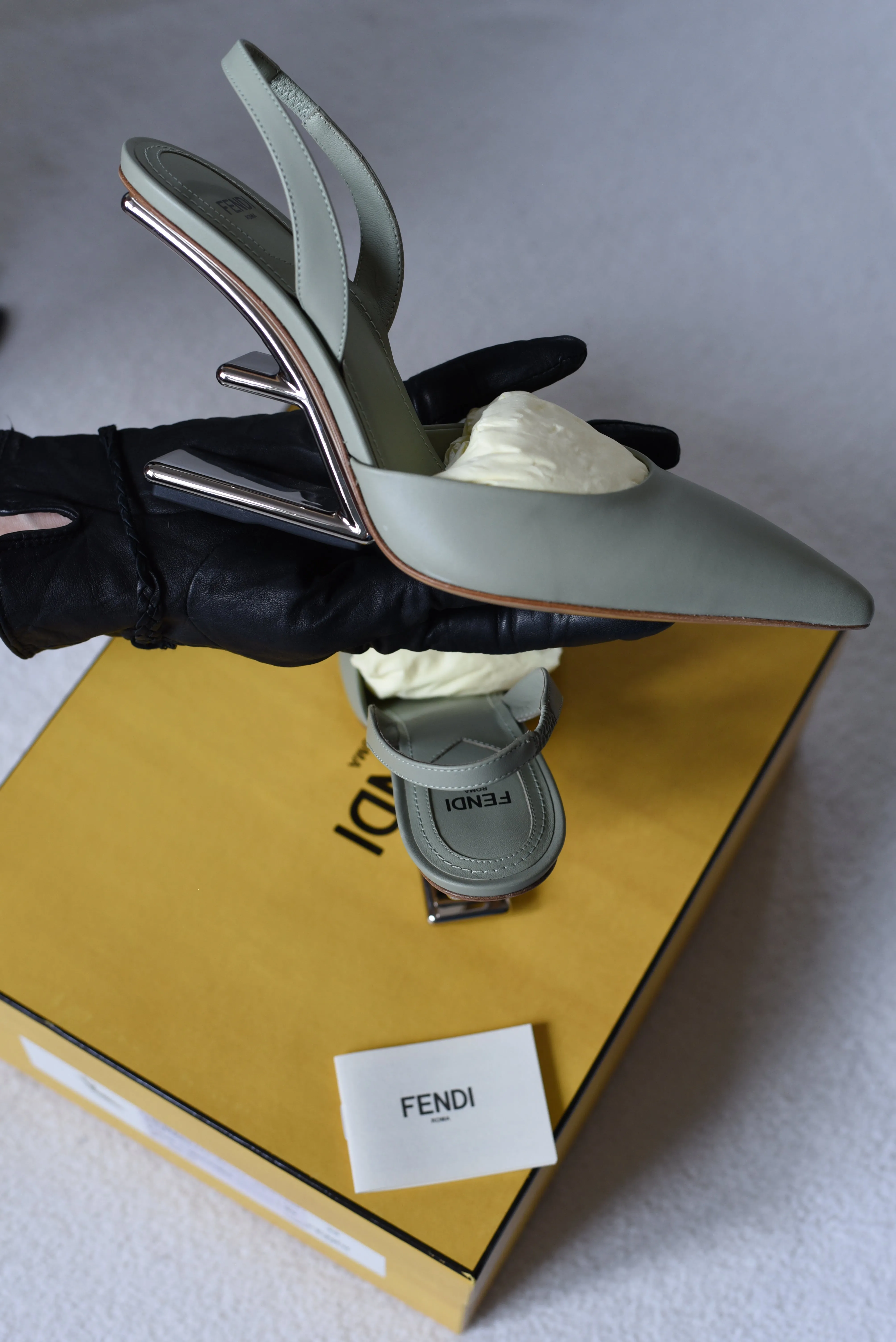 Fendi First Slingback Heels