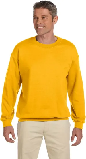 Gildan Men's Heavyweight Waistband Sweatshirt, Gold, 3XL