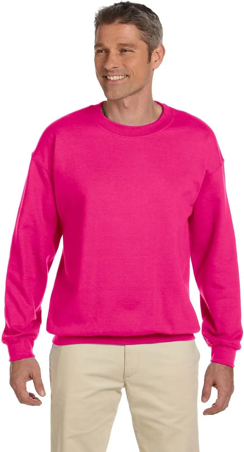 Gildan Men's Heavyweight Waistband Sweatshirt, Heliconia, 2XL