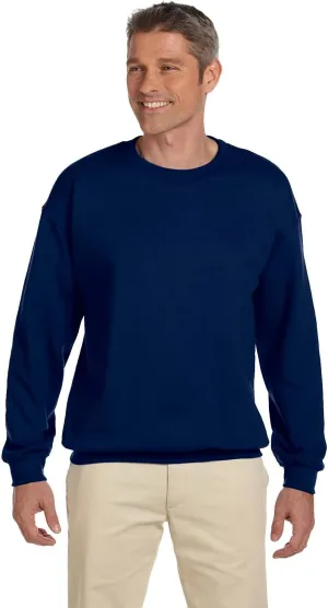 Gildan Men's Heavyweight Waistband Sweatshirt, Navy, 3XL
