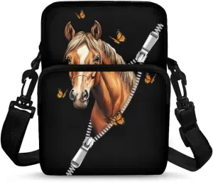 Girls Crossbody Bag Shoulder Bag Messenger Sling Bags for Cell Phone Passport Wallet