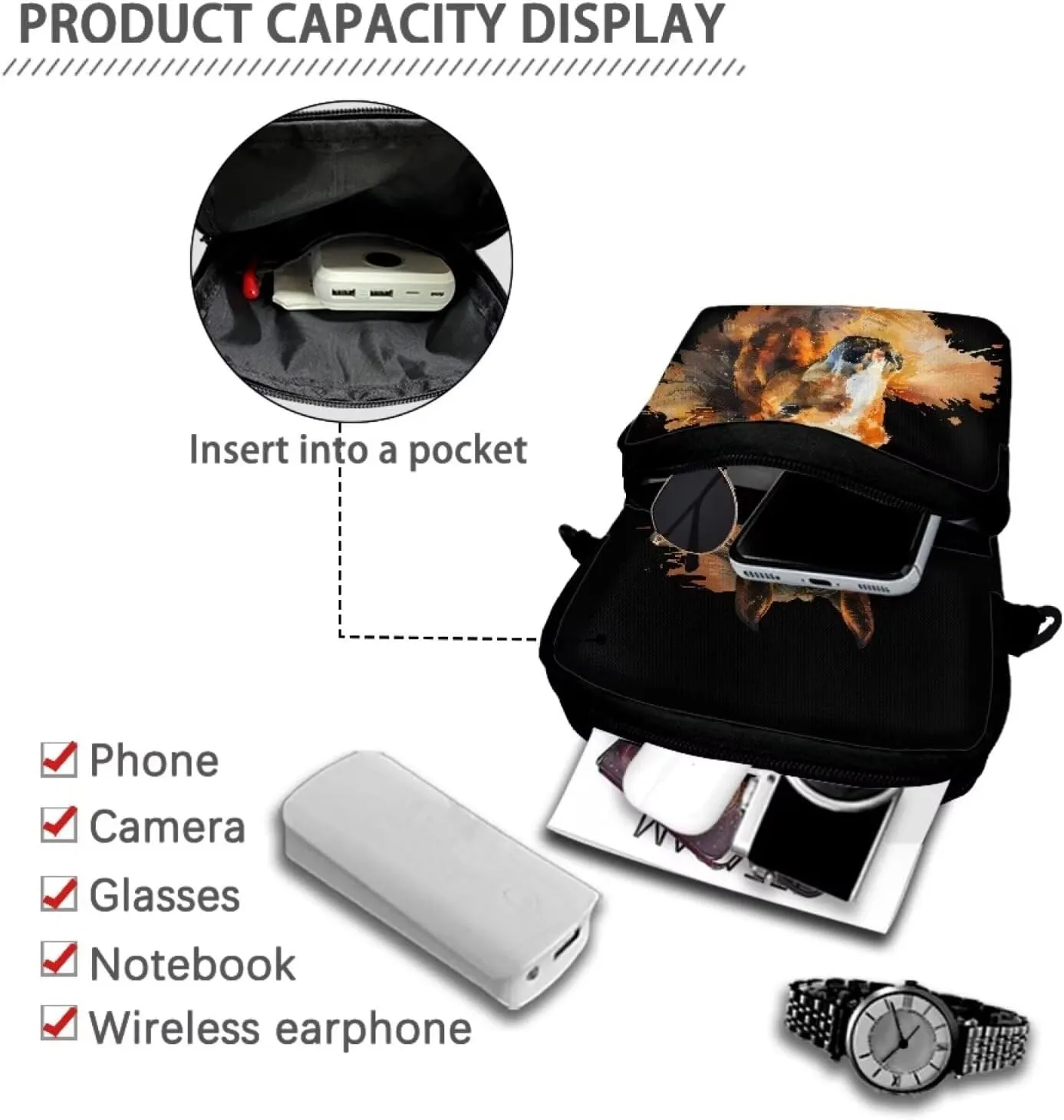 Girls Crossbody Bag Shoulder Bag Messenger Sling Bags for Cell Phone Passport Wallet