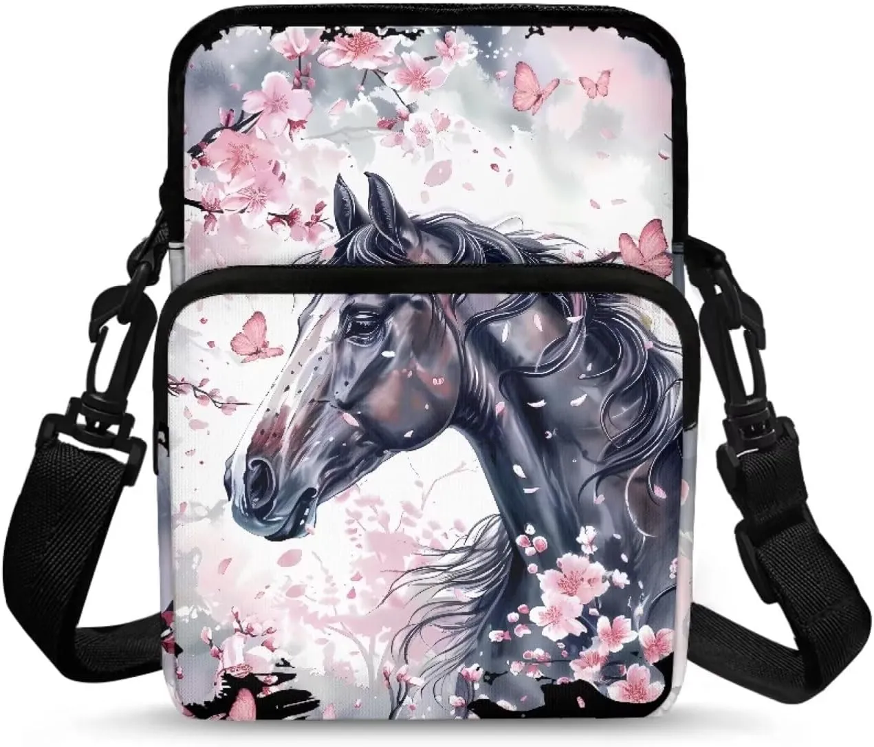 Girls Crossbody Bag Shoulder Bag Messenger Sling Bags for Cell Phone Passport Wallet