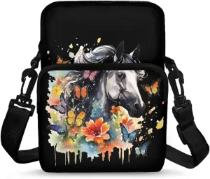 Girls Crossbody Bag Shoulder Bag Messenger Sling Bags for Cell Phone Passport Wallet