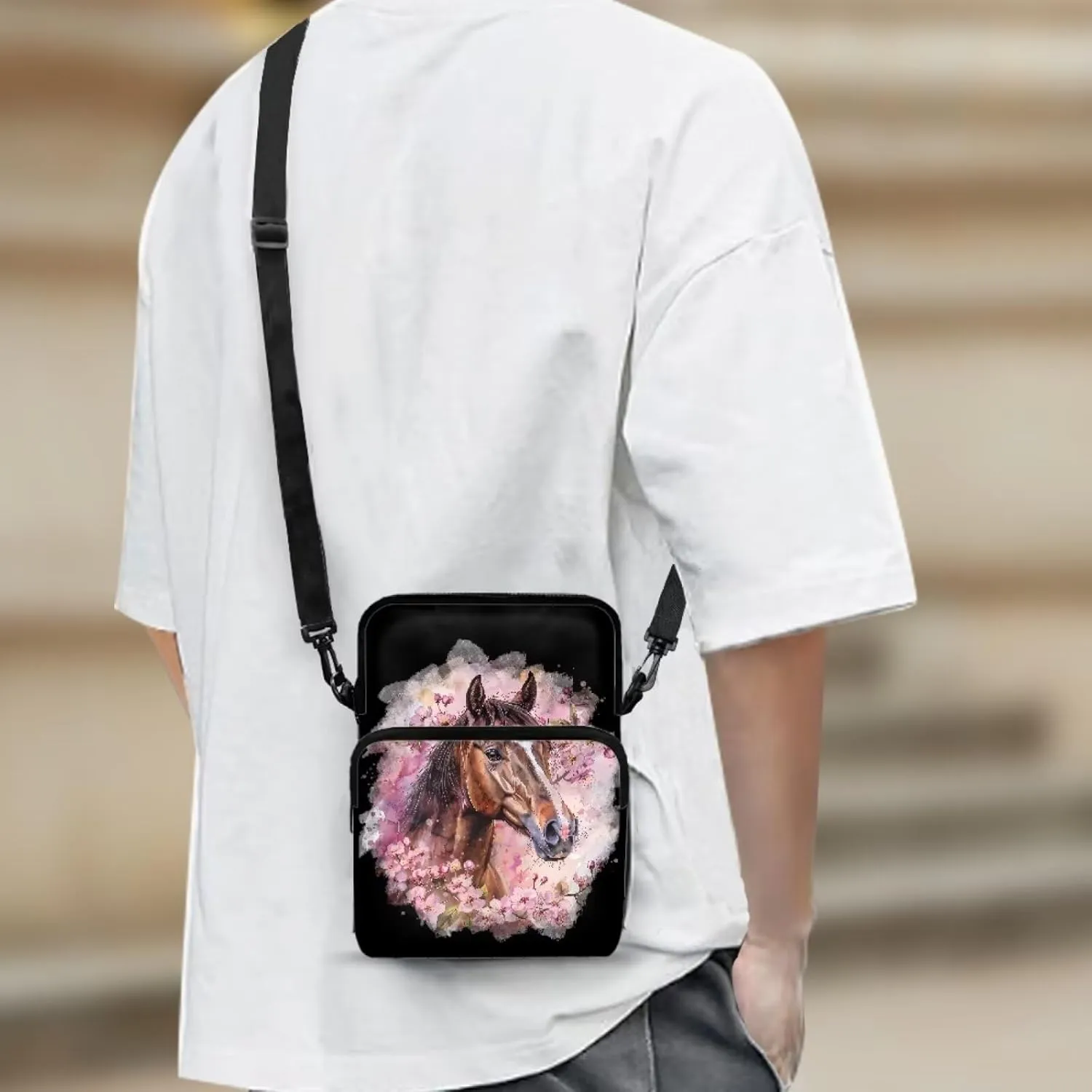 Girls Crossbody Bag Shoulder Bag Messenger Sling Bags for Cell Phone Passport Wallet