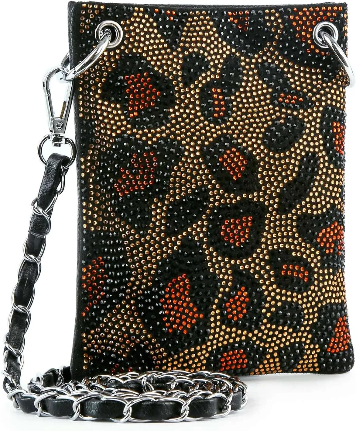 HANDBAG EXPRESS Crossbody Sling Bags Cell Phone Purses Satchel Vegan Leather for Women Lightweight Trendy