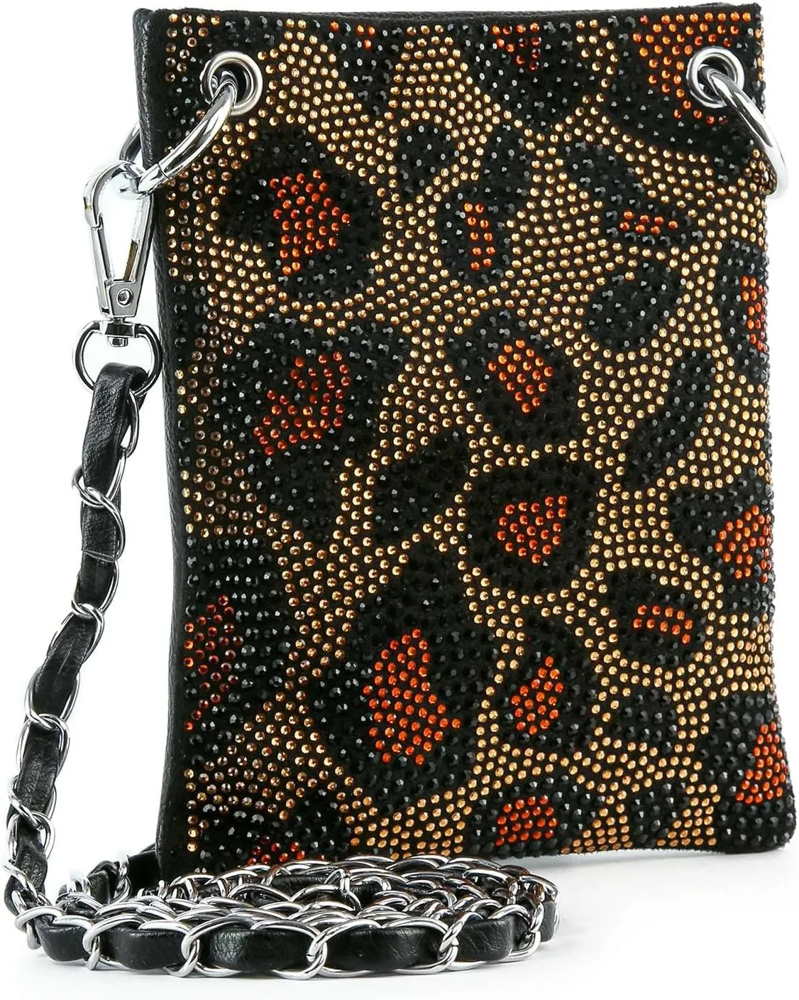HANDBAG EXPRESS Crossbody Sling Bags Cell Phone Purses Satchel Vegan Leather for Women Lightweight Trendy