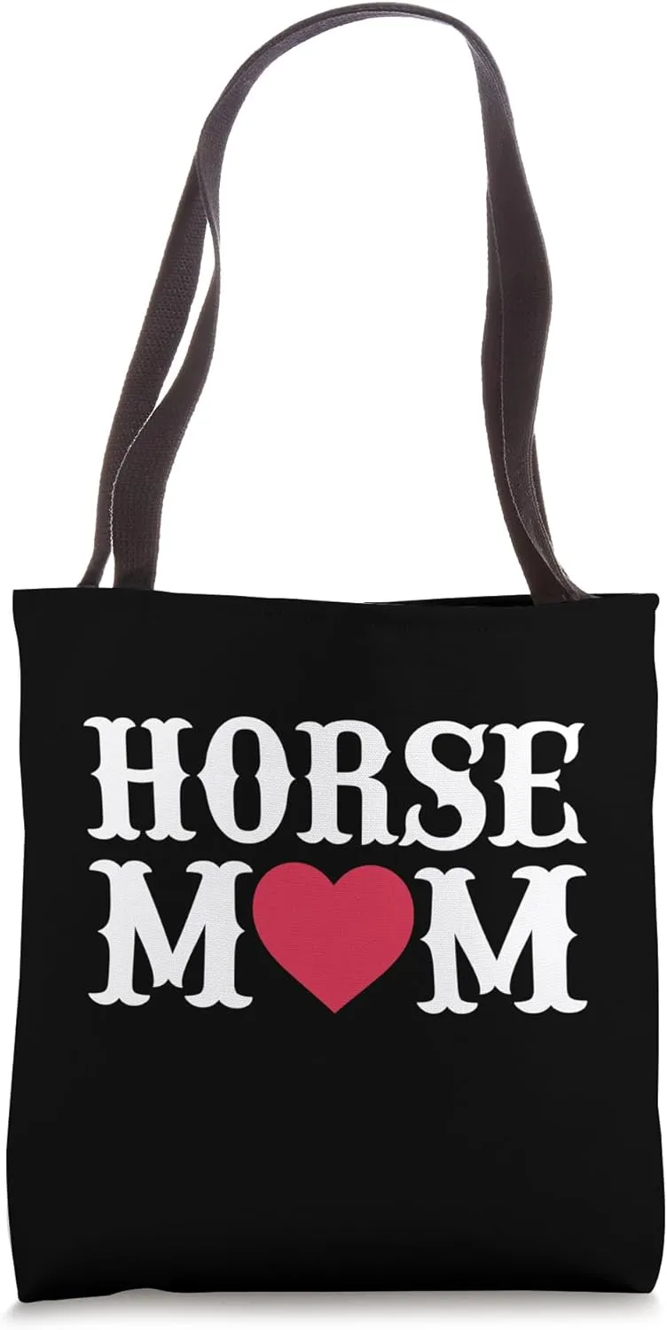 Horse Mom Tote Bag