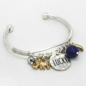 iLLASPARKZ "Lucky" Cuff Bracelet