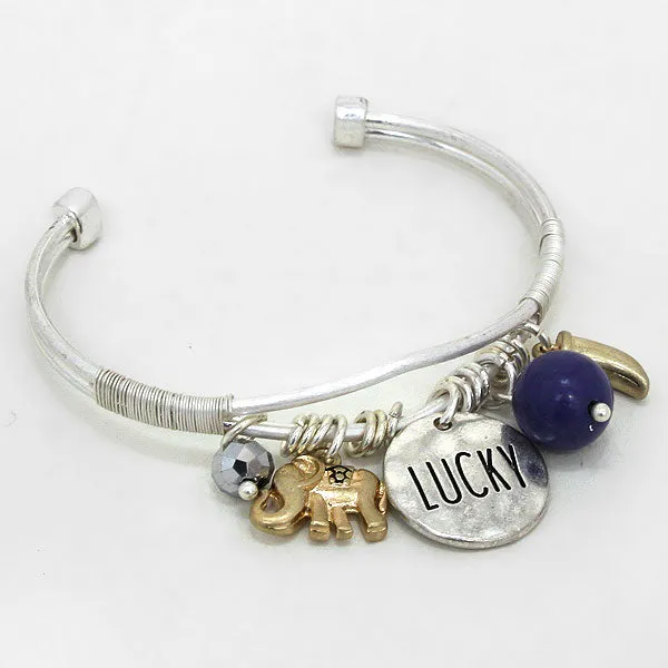 iLLASPARKZ "Lucky" Cuff Bracelet