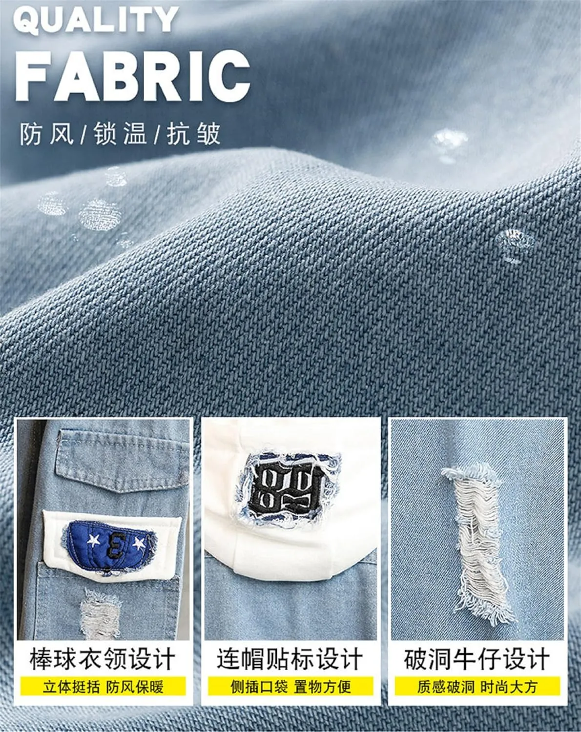ISaikoy Anime BLUE LOCK Denim Jacket Isagi Yoichi Jeans Sweatshirt Sweater Hoodie Pullovers Fleeces Costume