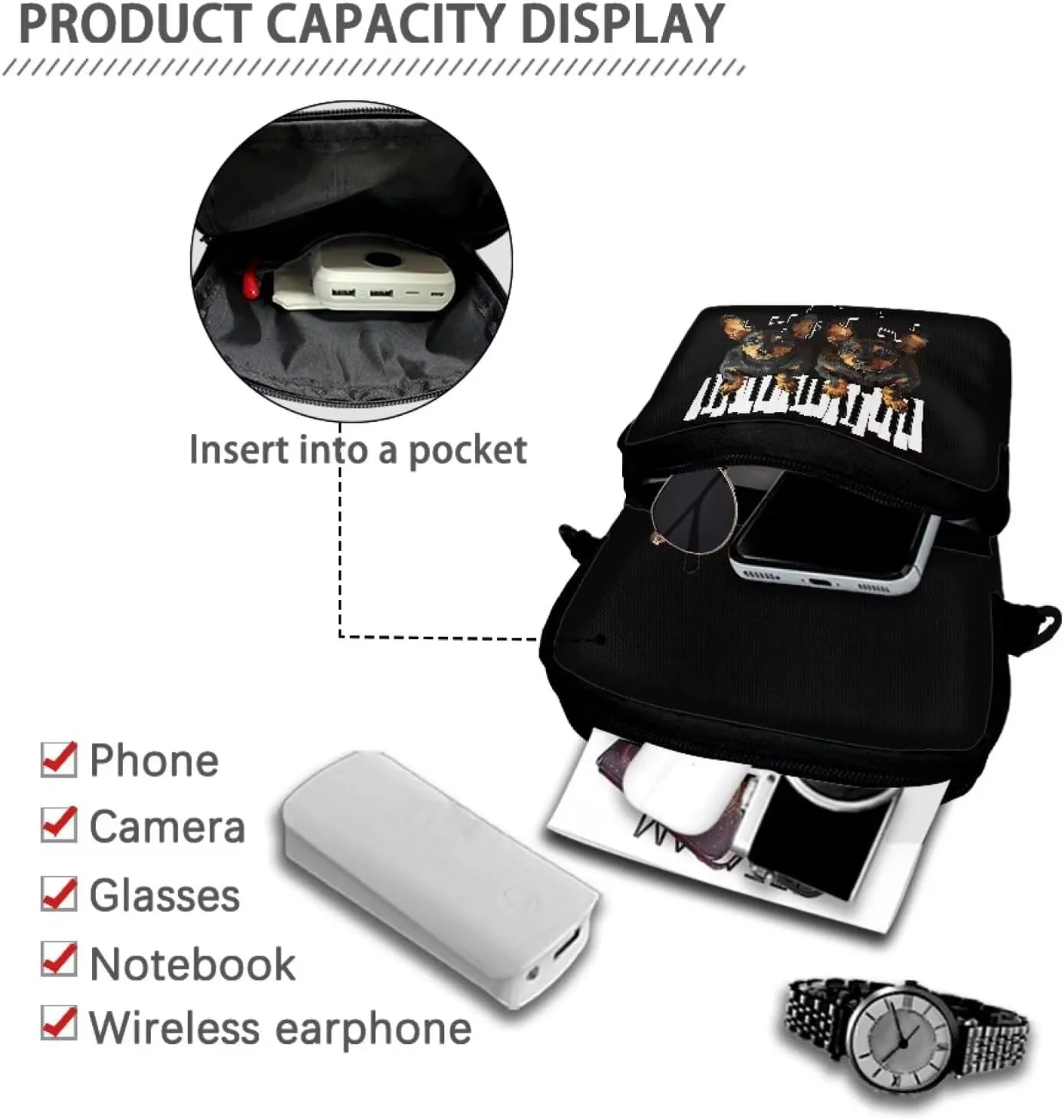Lightweight Messenger Bag Crossbody Chest Bag Satchel Sling Bags Waist Pouch for Women