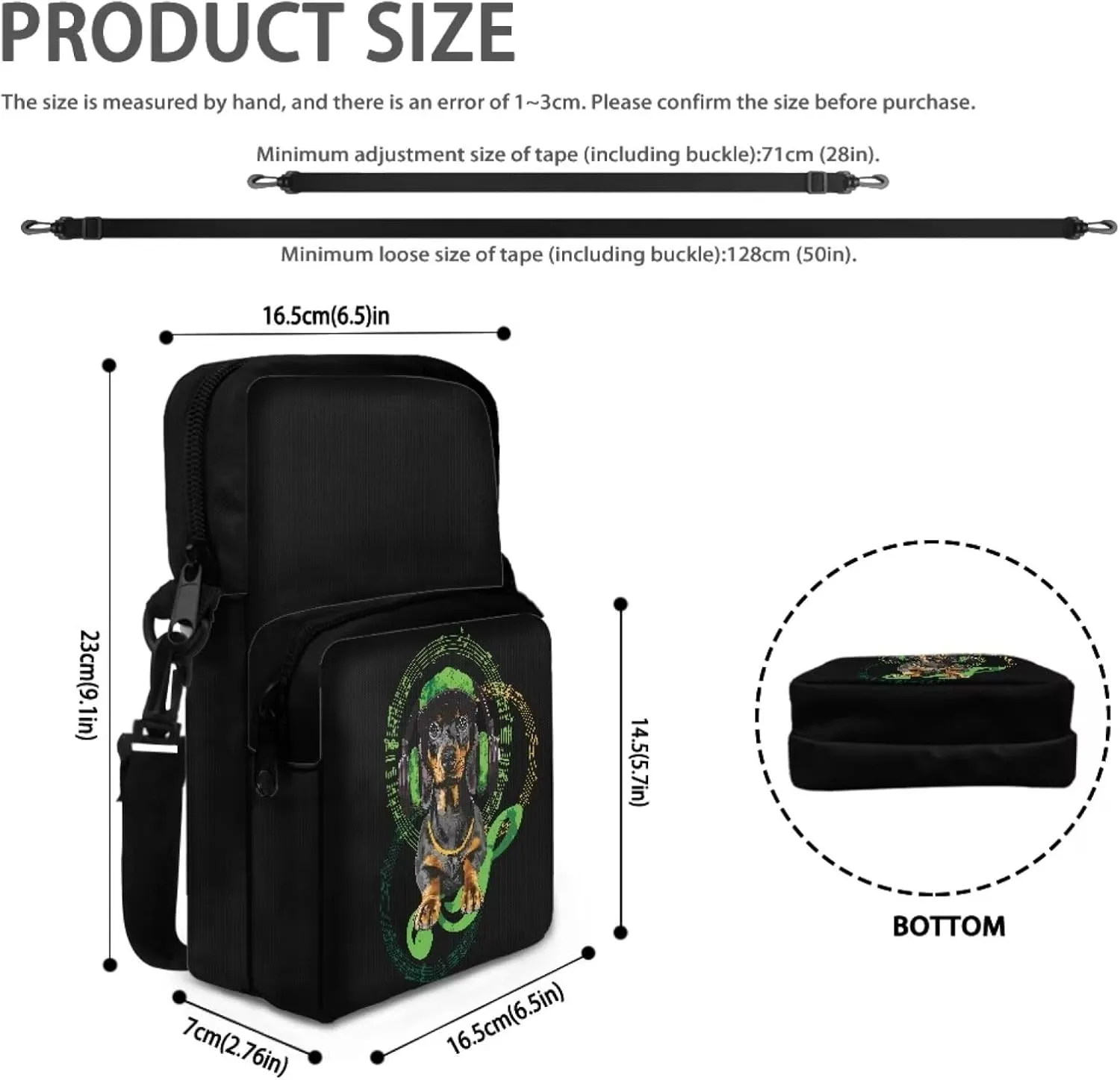 Lightweight Messenger Bag Crossbody Chest Bag Satchel Sling Bags Waist Pouch for Women