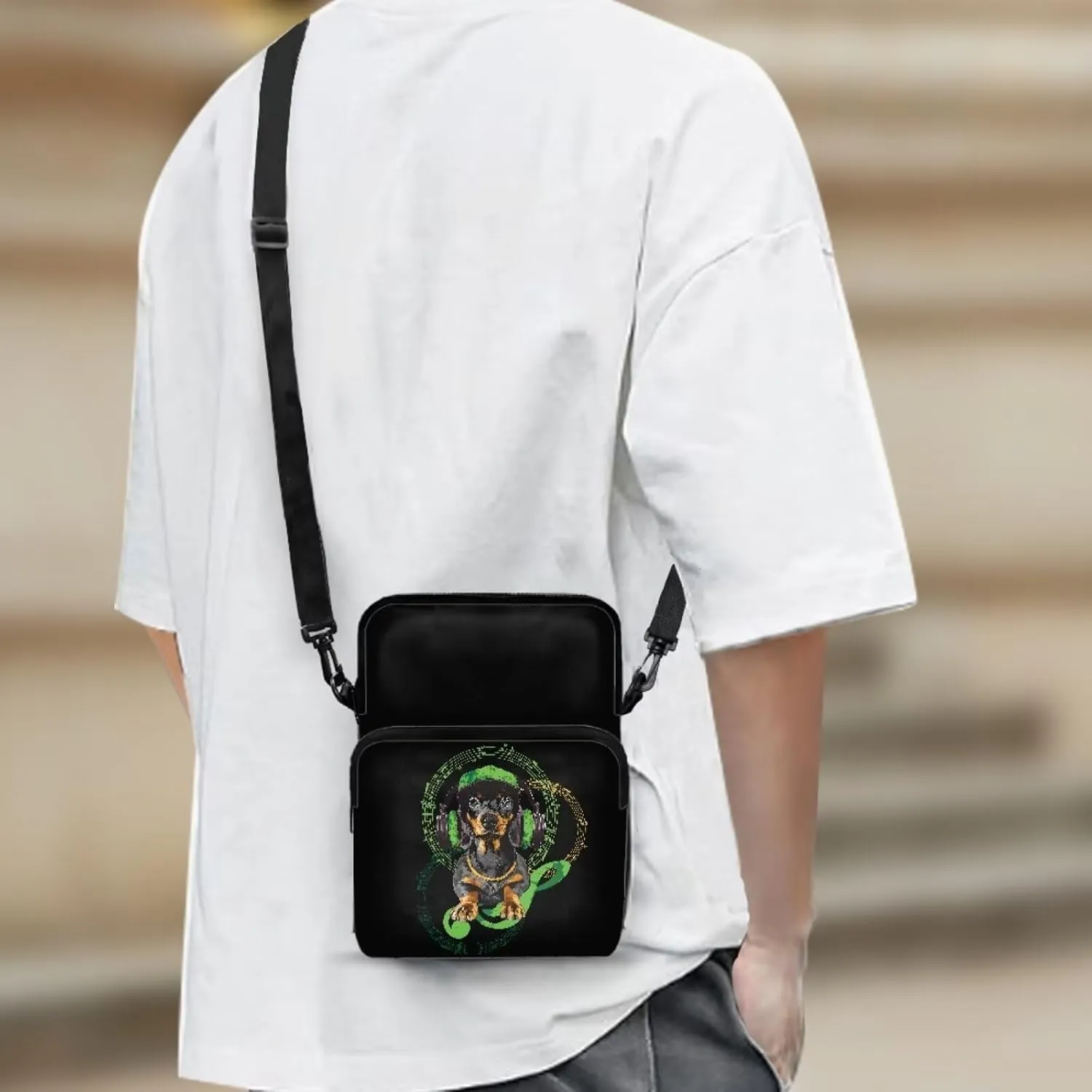 Lightweight Messenger Bag Crossbody Chest Bag Satchel Sling Bags Waist Pouch for Women
