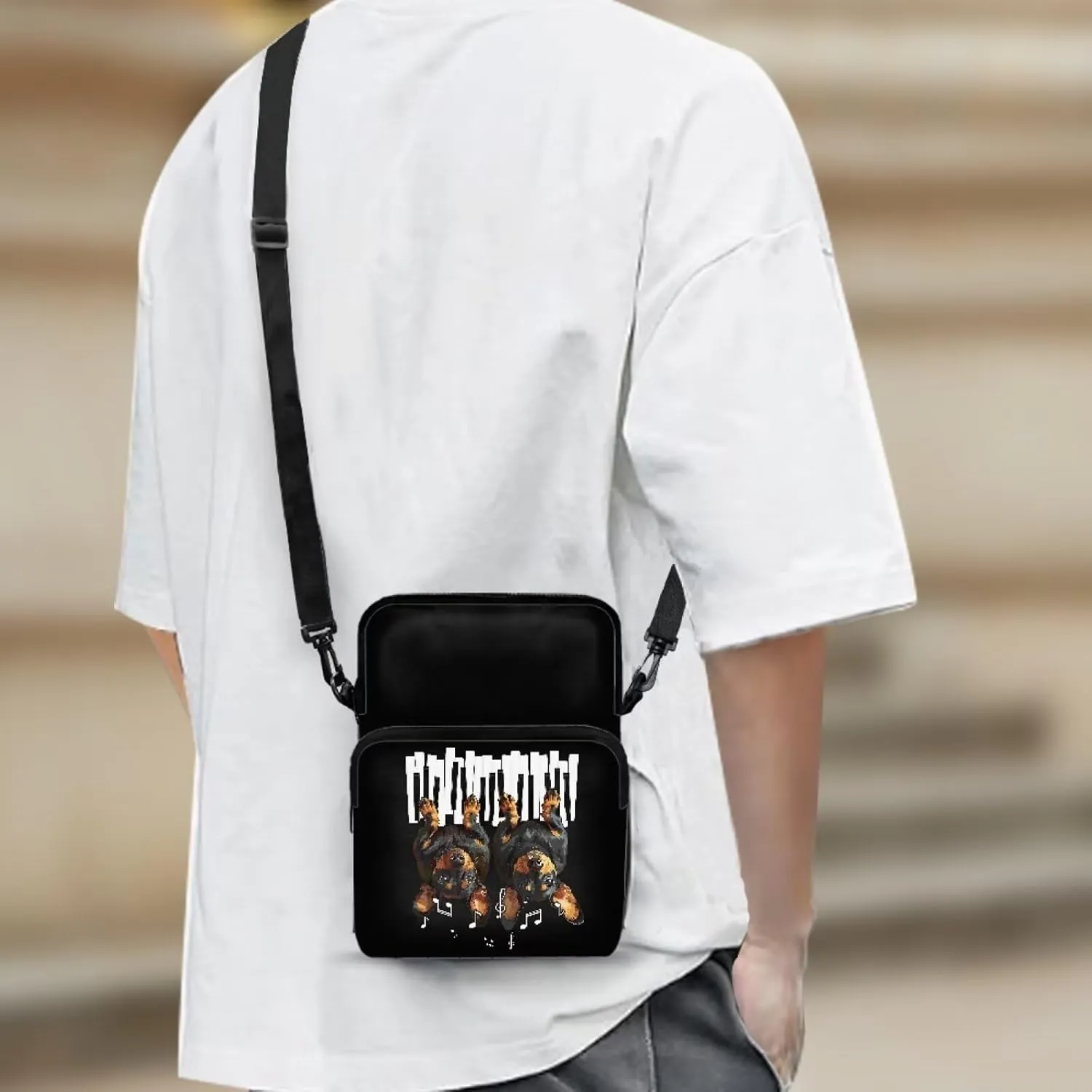 Lightweight Messenger Bag Crossbody Chest Bag Satchel Sling Bags Waist Pouch for Women