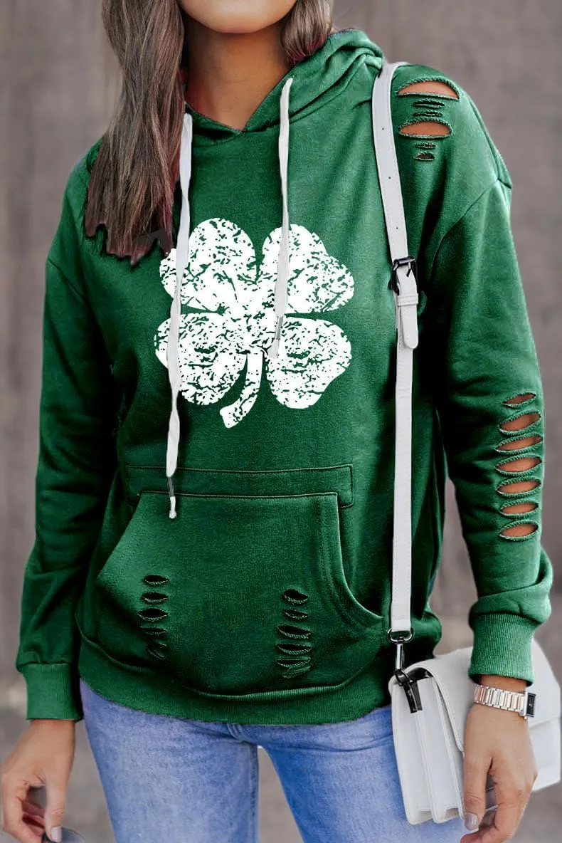 Melliflo Oversized Distressed Sweatshirts for Women Trendy Hoodies