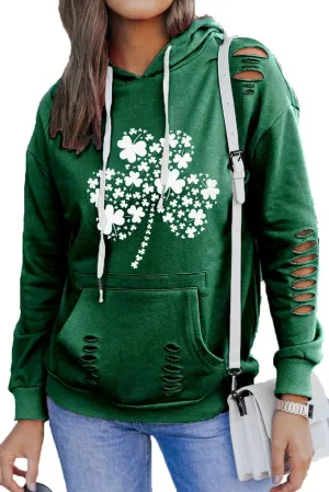 Melliflo Oversized Distressed Sweatshirts for Women Trendy Hoodies