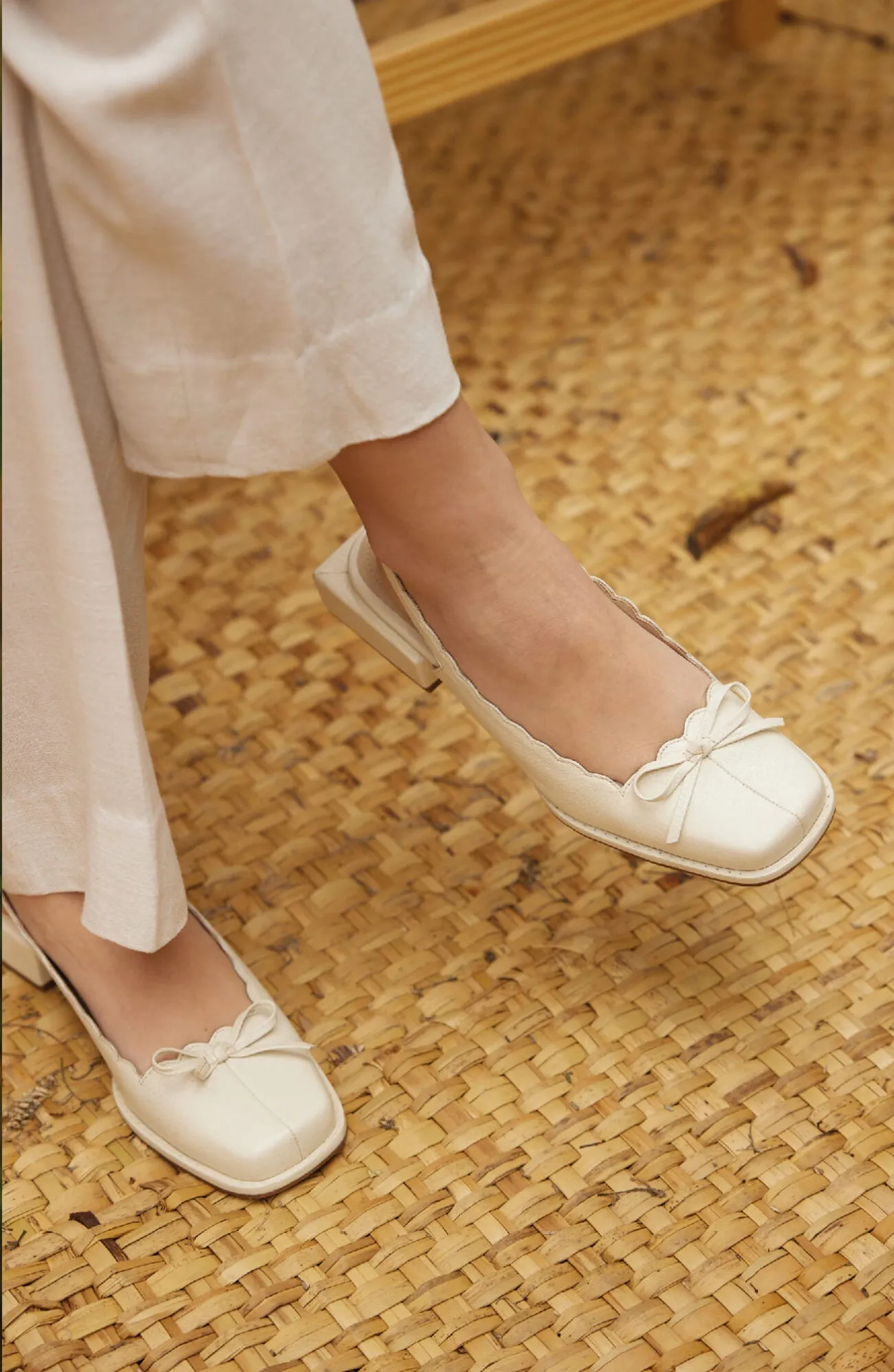 Origen Slingback - Cream