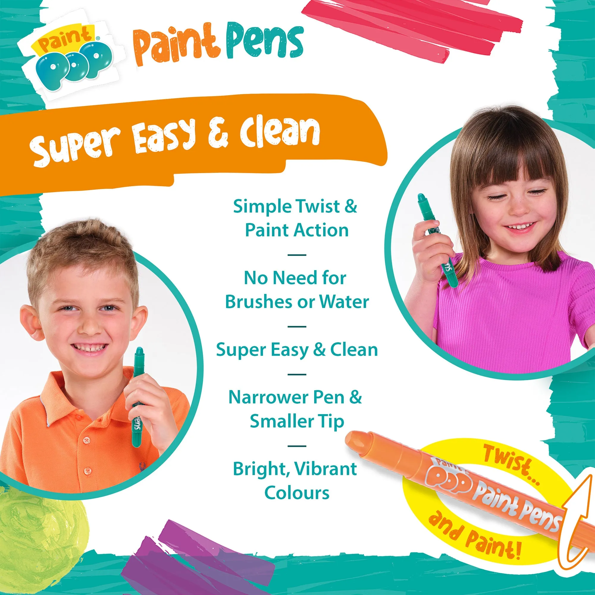 Paint Pop  12 Pack Quick Dry Paint Pens