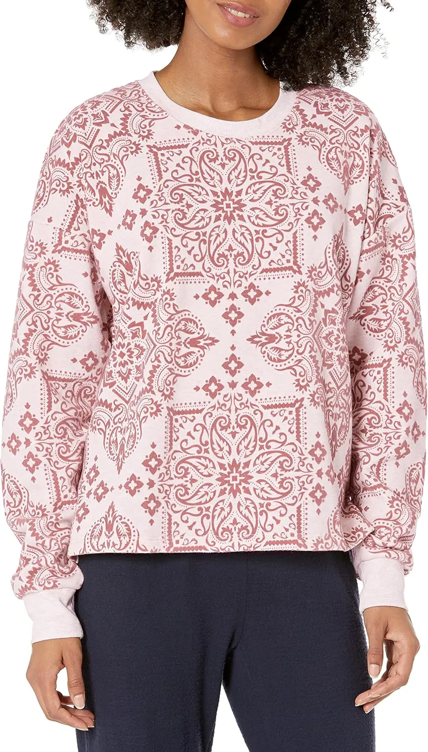PJ Salvage Women's Loungewear Summit View Long Sleeve Top