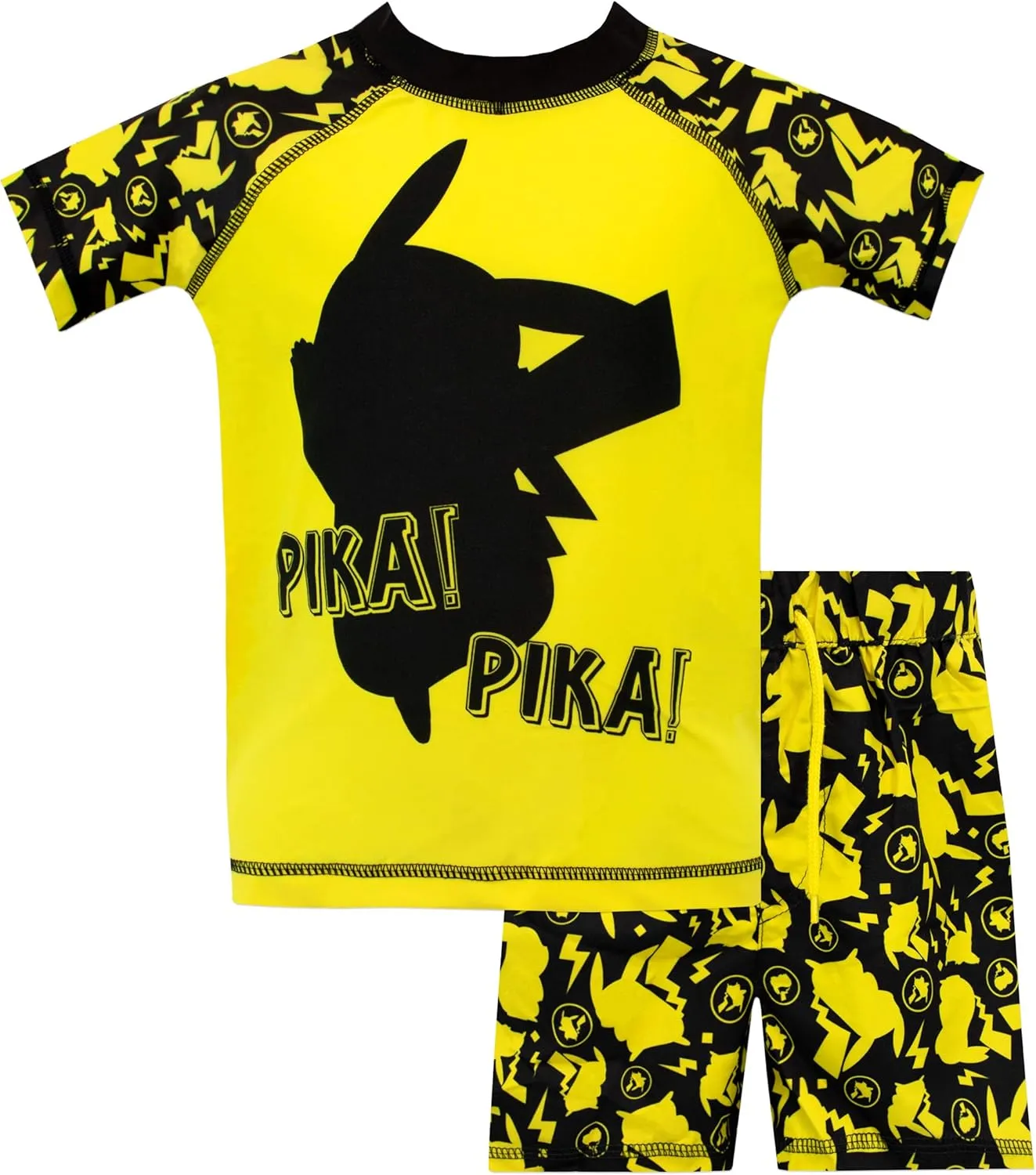 Pokemon Boys' Pikachu Two Piece Swim Set
