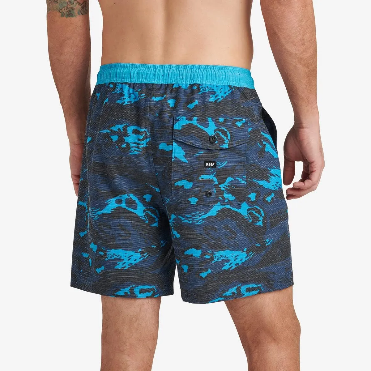Reef Men's Elastic Waist Shorts