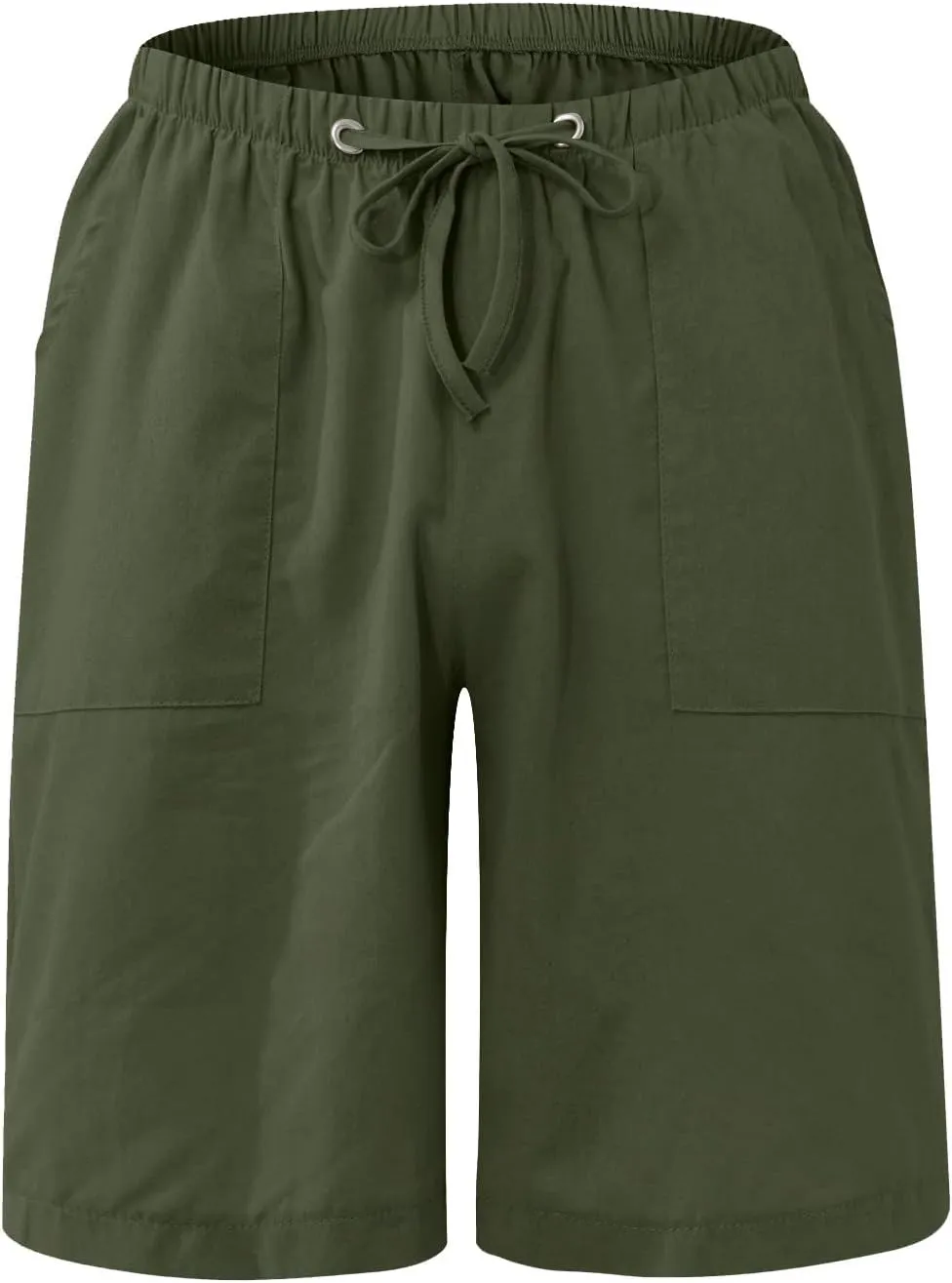 RTRDE Men's Summer Casual Beach Shorts Drawstring Lightweight Elastic Waist Walking Shorts with Pockets Trendy, M-5XL