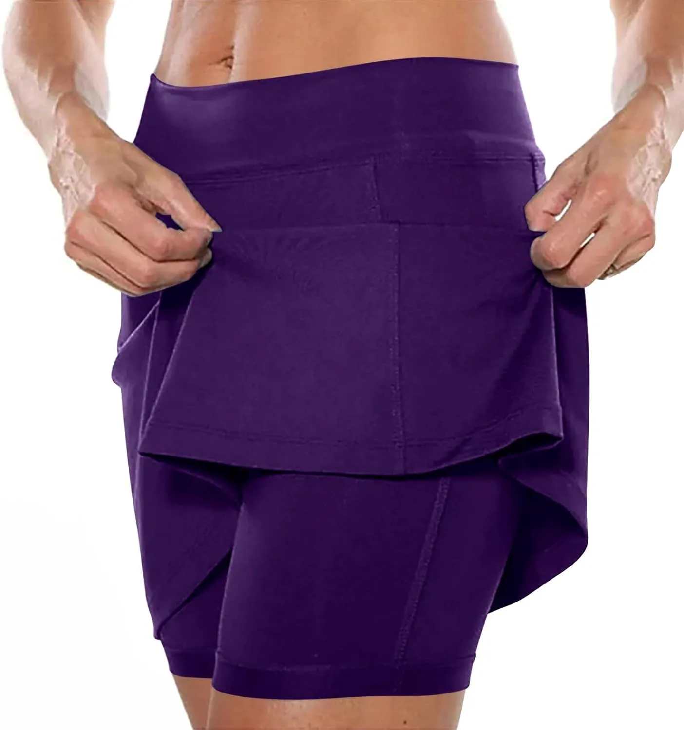 Short Trendy Skirts for Women 2024 Summer Biker Shorts Women 5 inch Orange Womens Athletic Shorts high Waisted