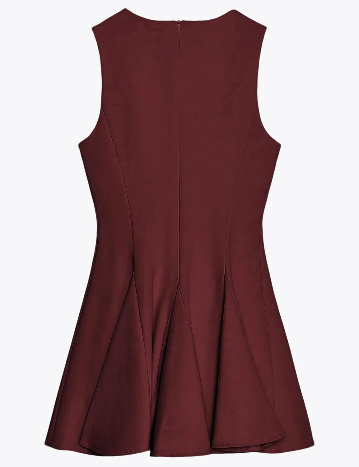 Sleeveless A Line Mini Dress for Women Summer Tie Front Club Party Bow Short Dresses