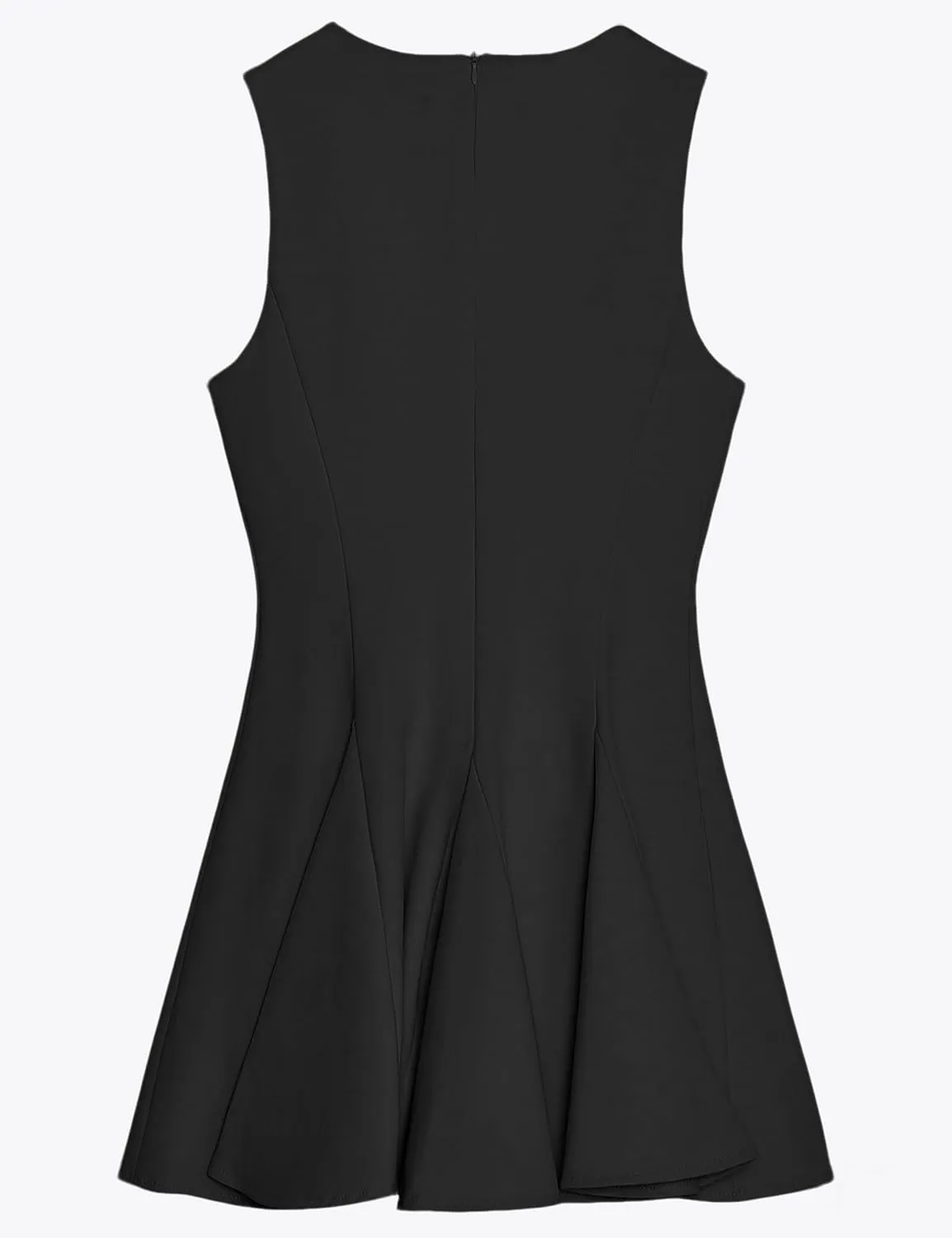 Sleeveless A Line Mini Dress for Women Summer Tie Front Club Party Bow Short Dresses