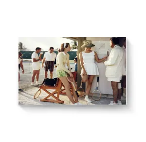 Slim Aarons Print Tennis Bahamas 12"x16" ART