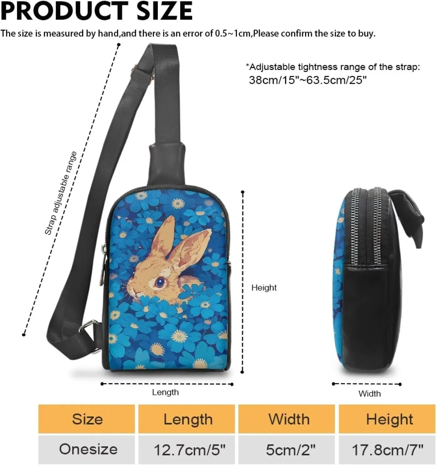 Small Sling Bags for Women Ladies Crossbody Sling Backpack Leather Fanny Pack Crossbody Bag for Travel
