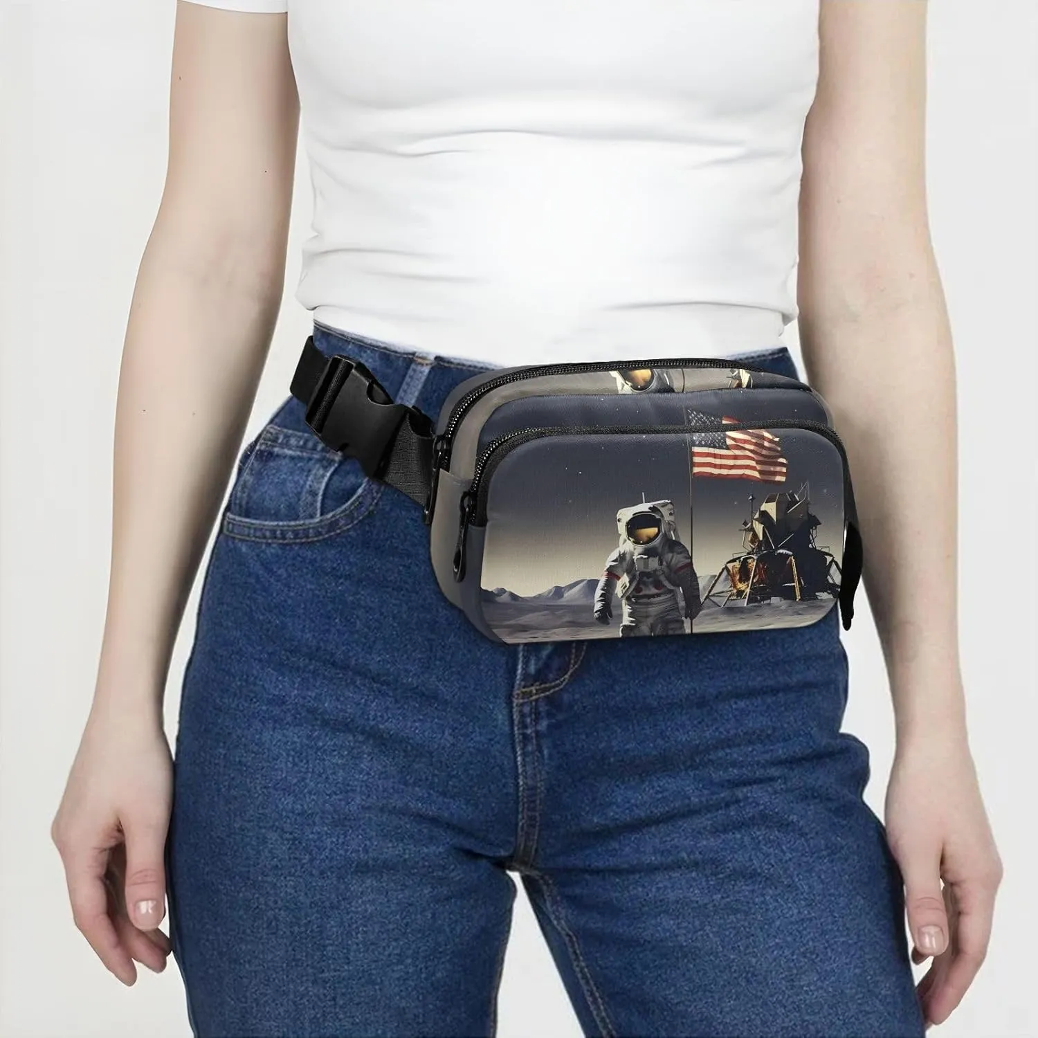 Space Astronaut Fanny Packs for Women Fanny Pack For Men Belt Bag Crossbody Fanny Packs for Women Running Fanny Pack Waist Pack 21341143
