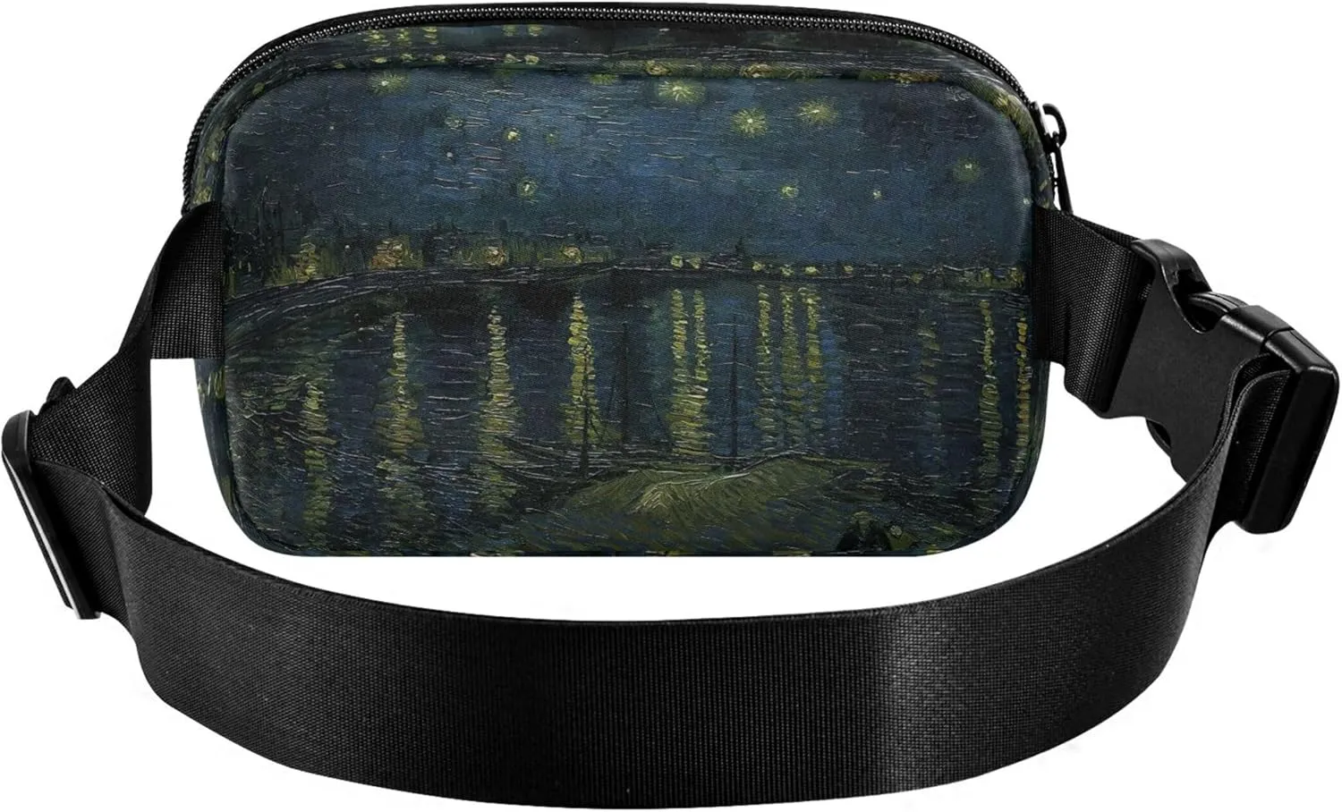 Starry Night Vangogh Prints Fanny Pack for Women Waterproof Belt Bags Hip Pack Pattern Waist Pack for Women