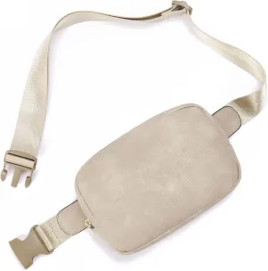 Telena Fanny Packs for Women Cross Body Leather Belt Bags