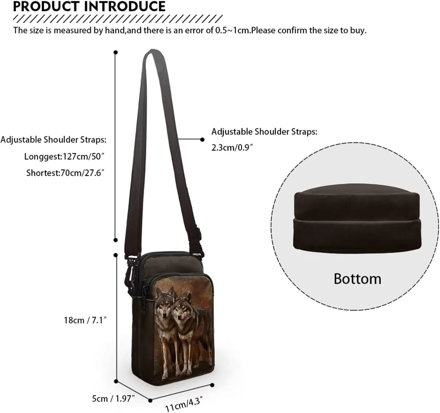 Toddler Girls Crossbody Bags, Kawaii Cross Body Bag Small Satchel Sling Bags for School